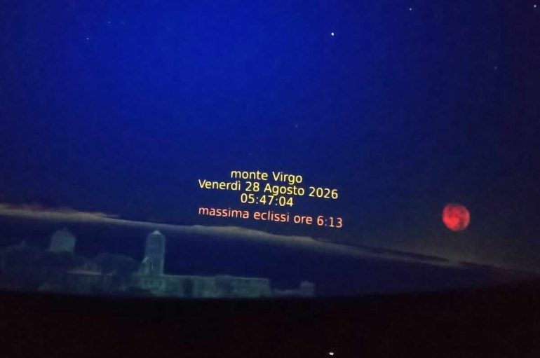 Il Planetario di Caserta organizza l’osservazione gratuita dell’eclissi parziale di Luna del 28 agosto