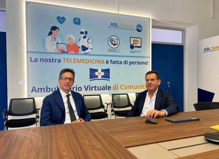 L’ASL Salerno rilancia la telemedicina: il Senatore Mazzella visita il Virtual Community Hospital di Nocera Inferiore