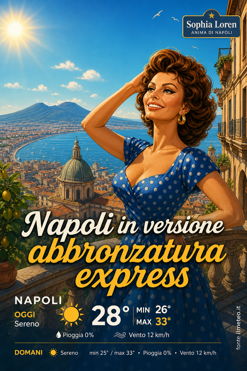 Storia meteo Napoli oggi e domani - 2 Agosto 2026