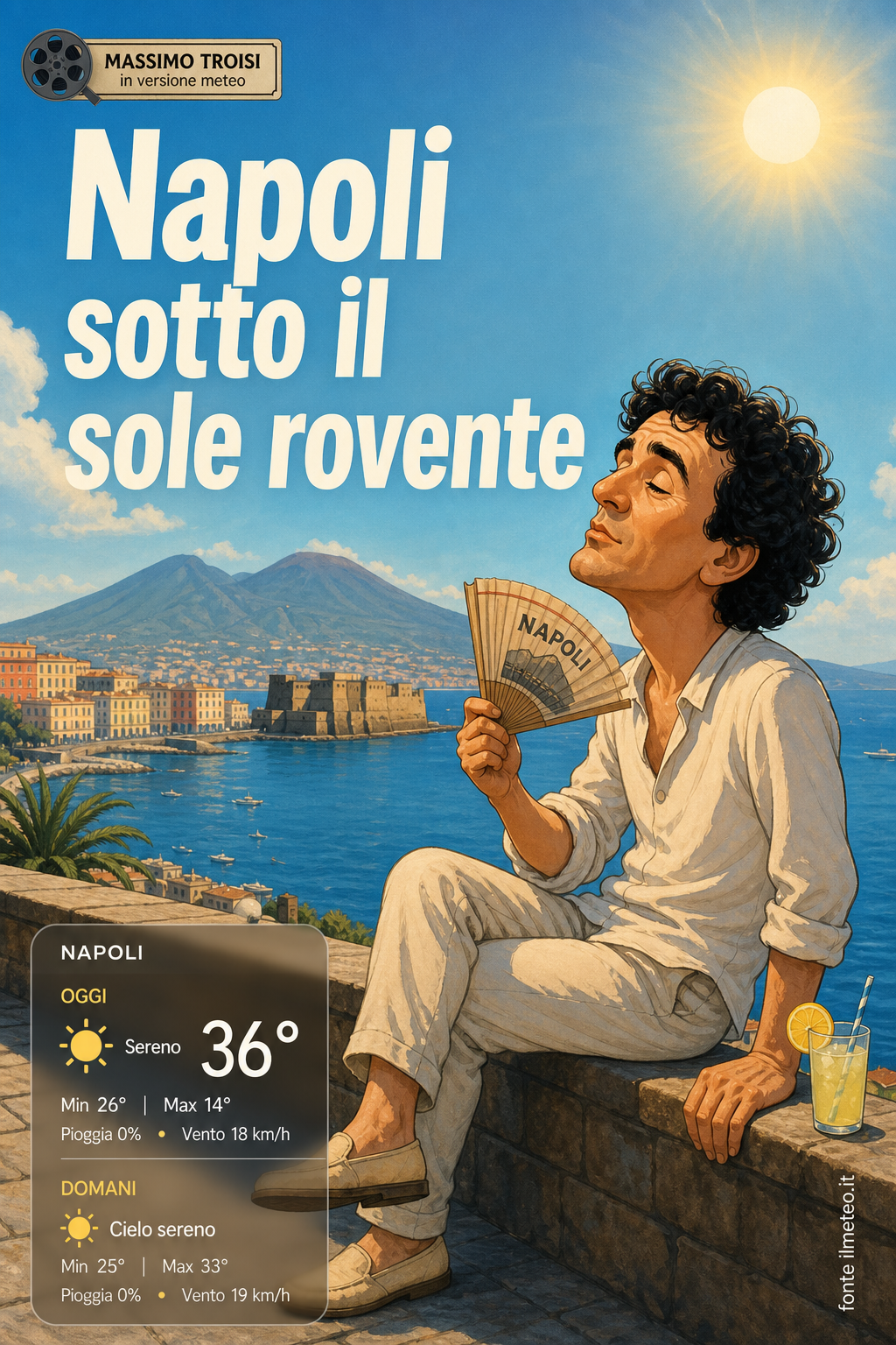 Storia meteo Napoli oggi e domani - 9 Agosto 2026