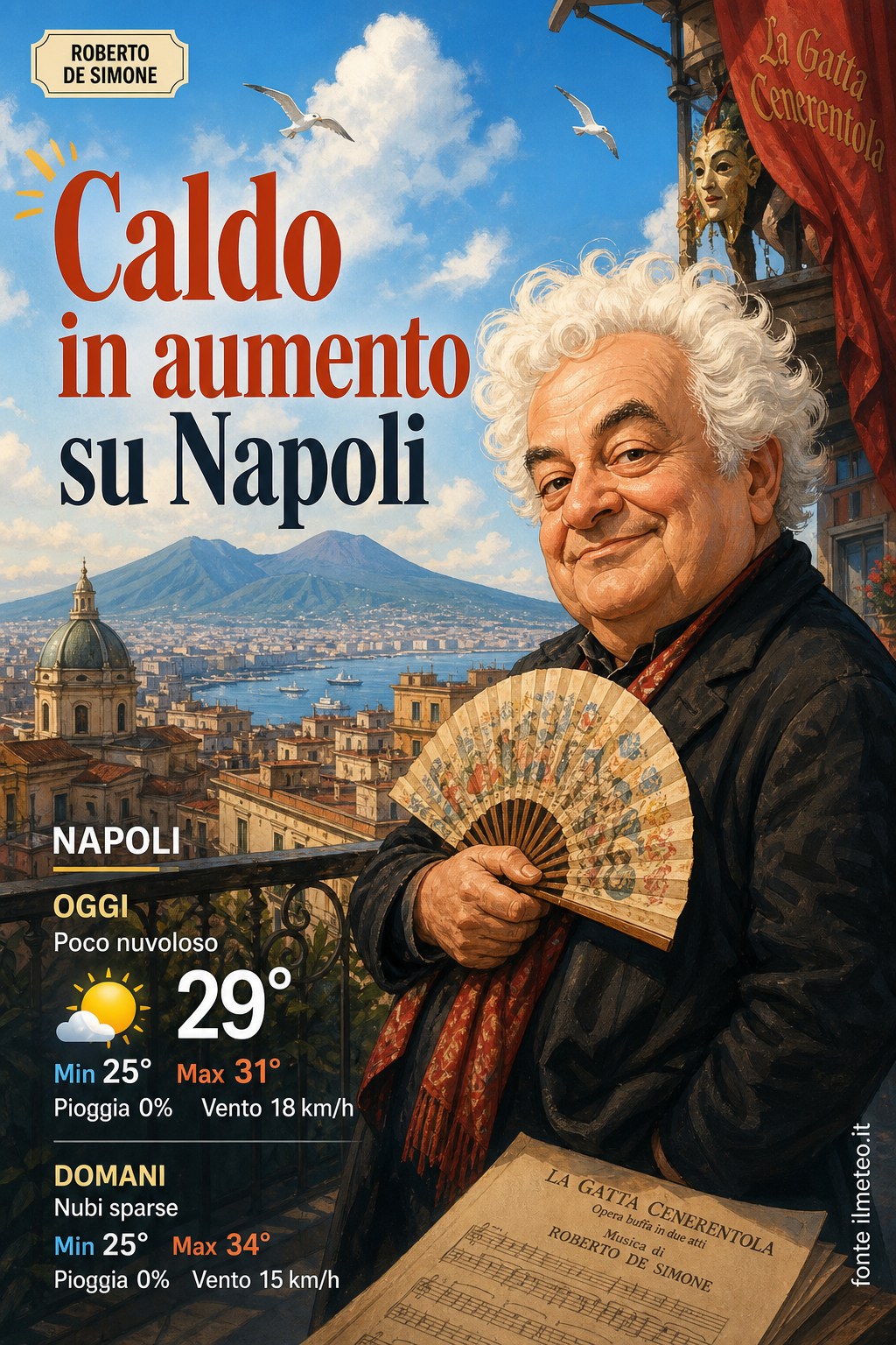 Storia meteo Napoli oggi e domani - 18 Agosto 2026