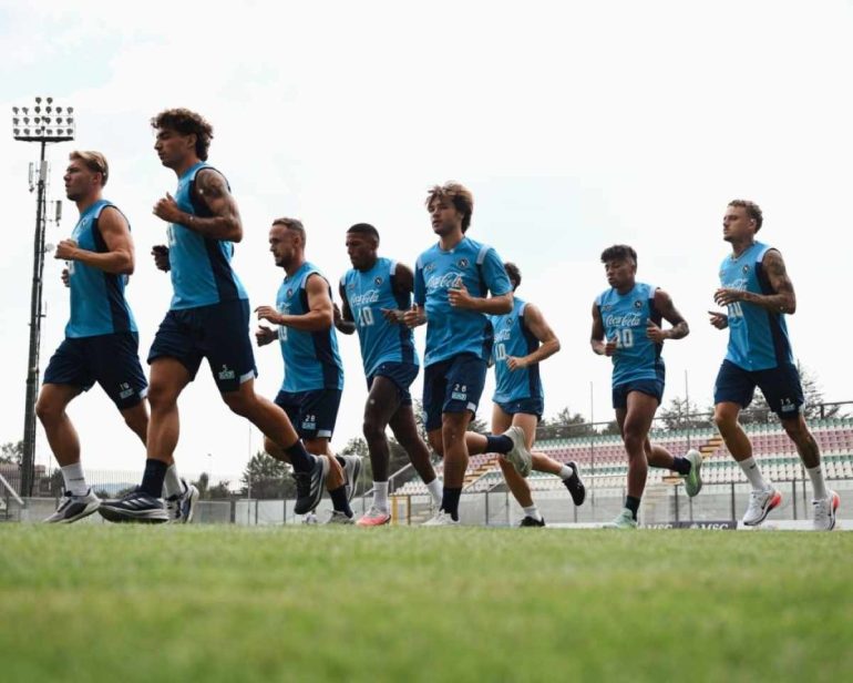 Napoli, buone notizie dal ritiro: McTominay e Rafa Marin tornano in gruppo