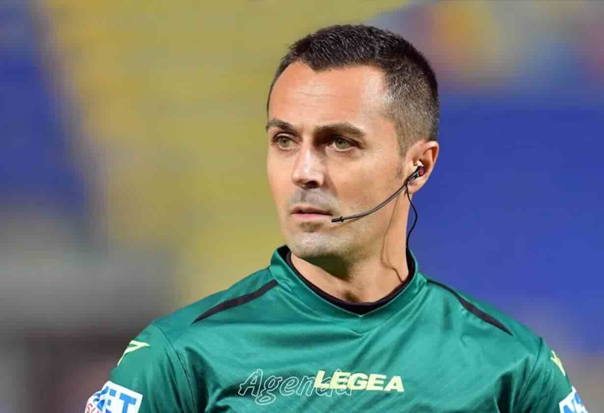 L'arbitro Marco Di Bello
