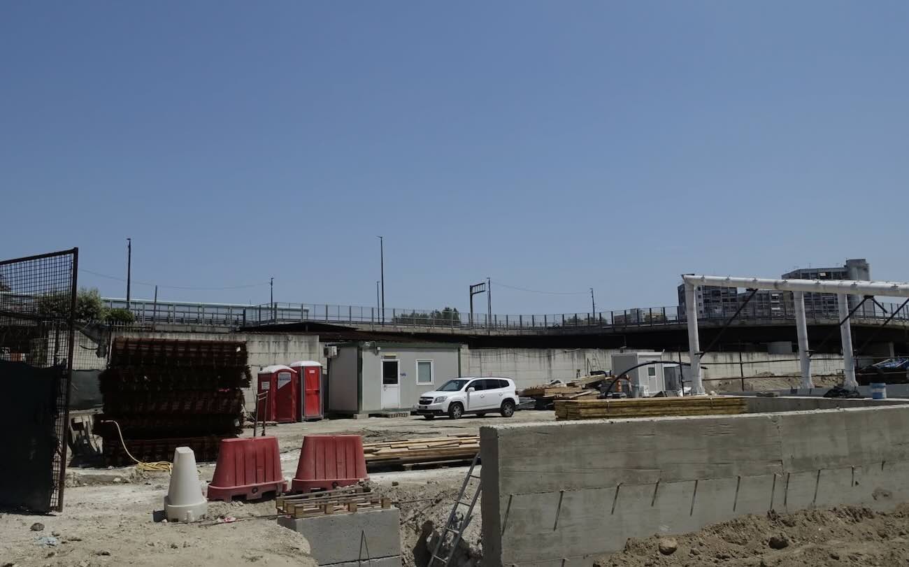 Il cantiere dove è avvenuta la tragedia