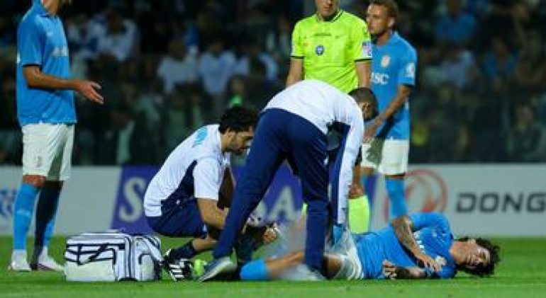 Napoli, per Marianucci lesione di alto grado al collaterale del ginocchio