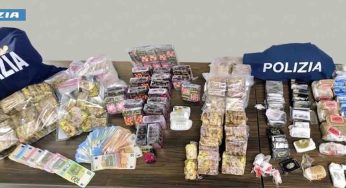 Pontecagnano, maxi sequestro di droga: arrestati due fratelli