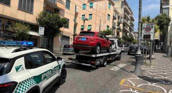 Portici, sequestrata Fiat 500X rubata: aveva targa polacca e telaio contraffatto