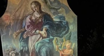 Ritrovato prezioso dipinto del XVII secolo trafugato dall’ex monastero di Lauro