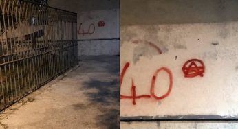 Salerno, torna la stella delle Br accanto al monumento alle vittime della strage dell’82