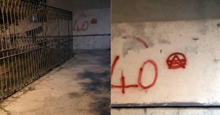 Salerno, torna la stella delle Br accanto al monumento alle vittime della strage dell’82