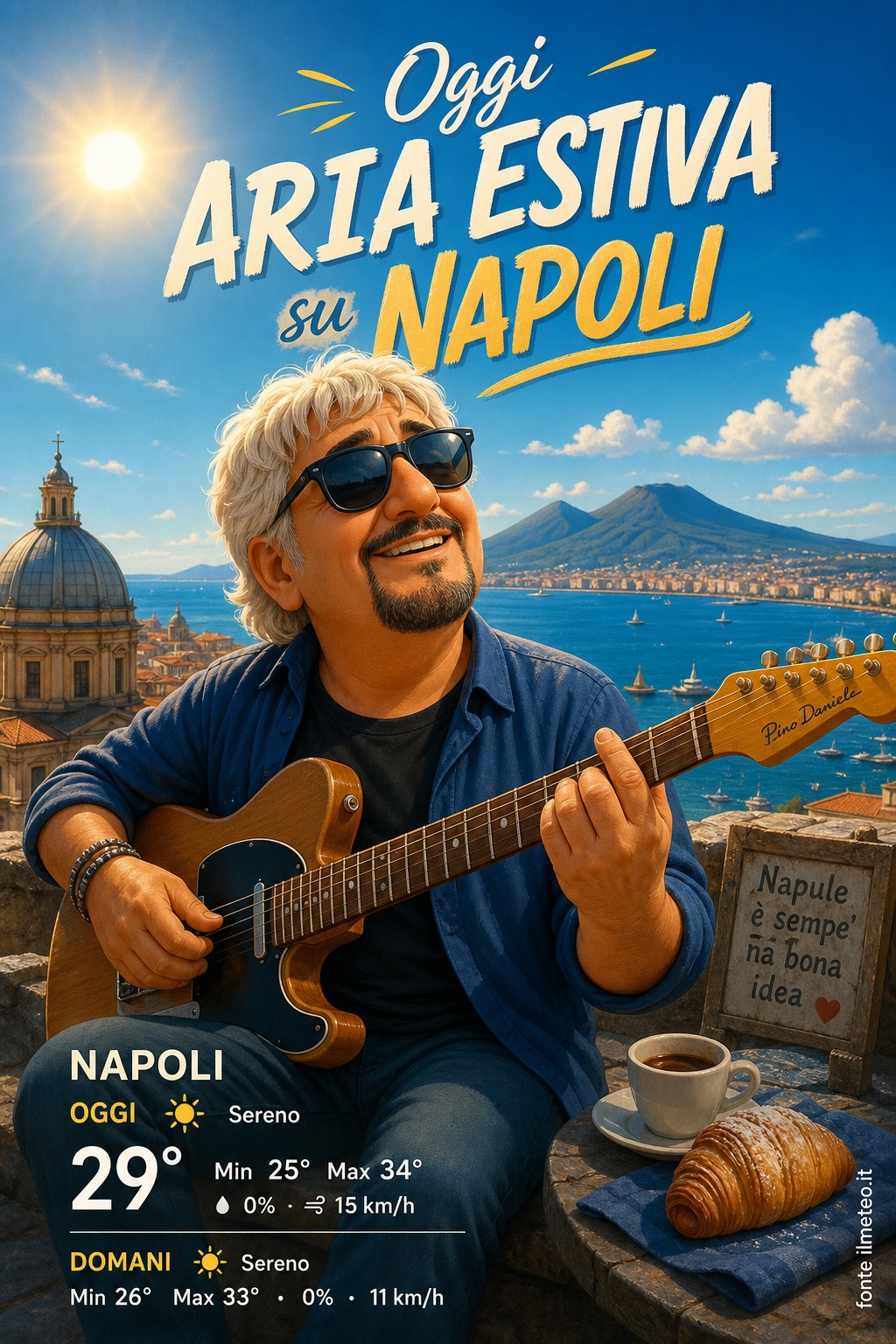 Storia meteo Napoli oggi e domani - 18 Luglio 2026