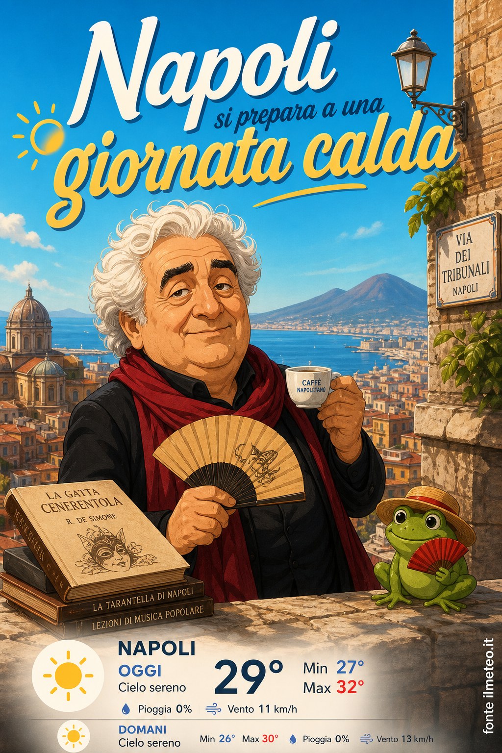 Storia meteo Napoli oggi e domani - 20 Luglio 2026