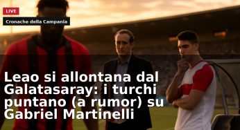 LIVE – Leão si allontana dal Galatasaray: i turchi puntano (a rumor) su Gabriel Martinelli