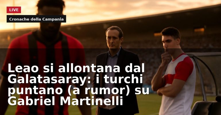 LIVE – Leão si allontana dal Galatasaray: i turchi puntano (a rumor) su Gabriel Martinelli