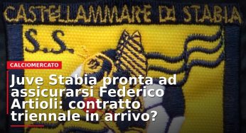 LIVE – Juve Stabia pronta ad assicurarsi Federico Artioli: contratto triennale in arrivo?