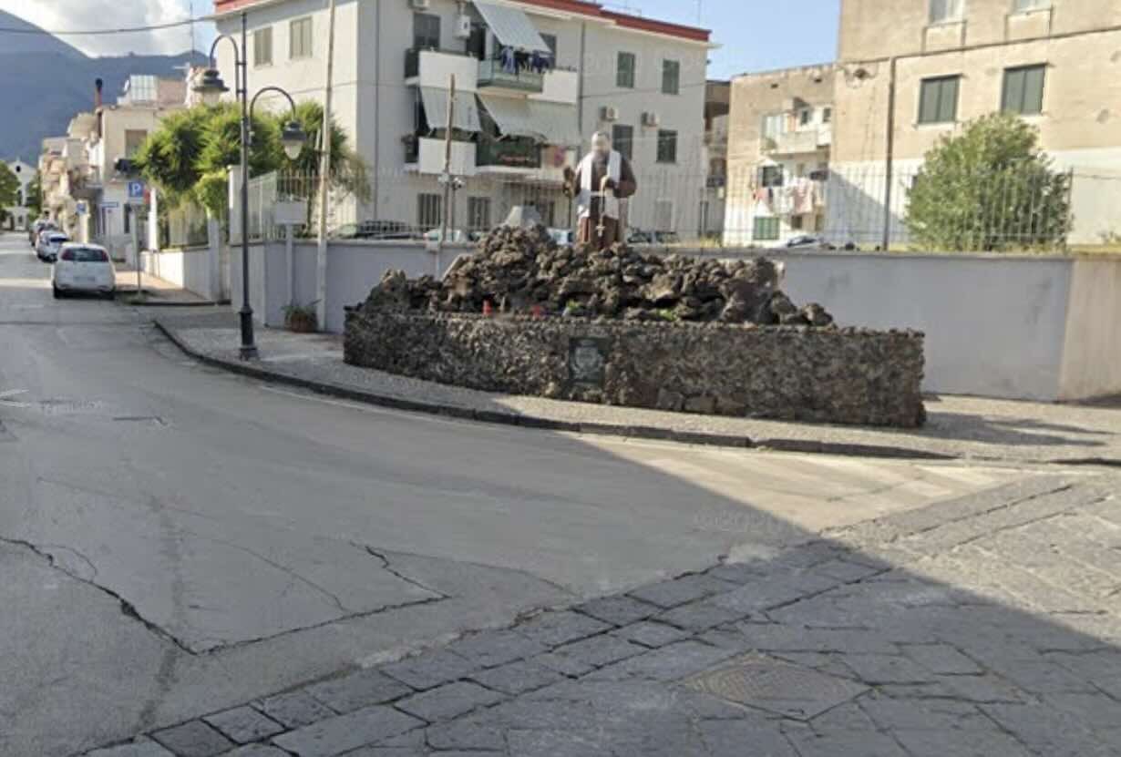 Terzigno, la zona della sparatoria