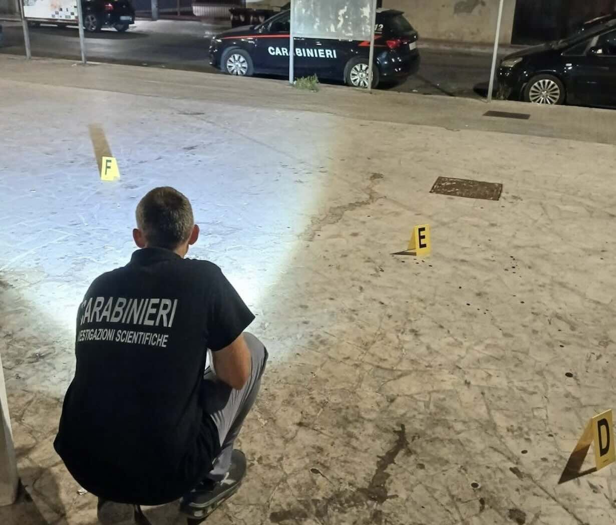 I sopralluoghi della polizia scierntifica