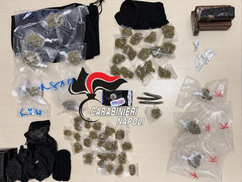 Rione Traiano, altra base di spaccio smantellata in via Marco Aurelio