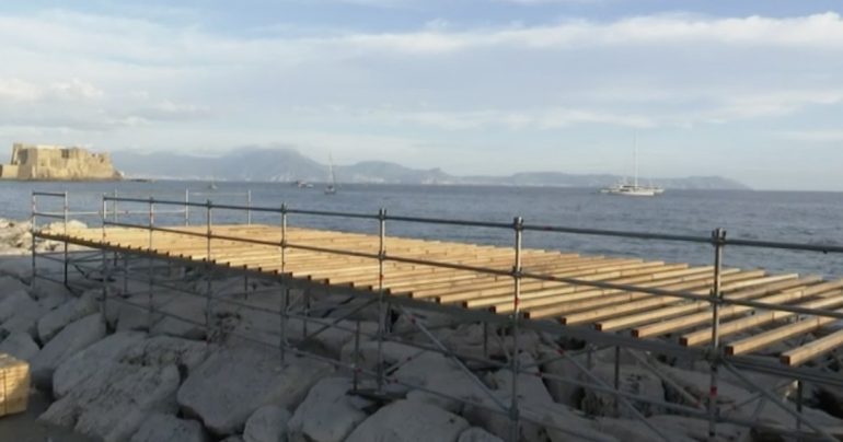 America’s Cup a Napoli: ecco le pedane sul Lungomare