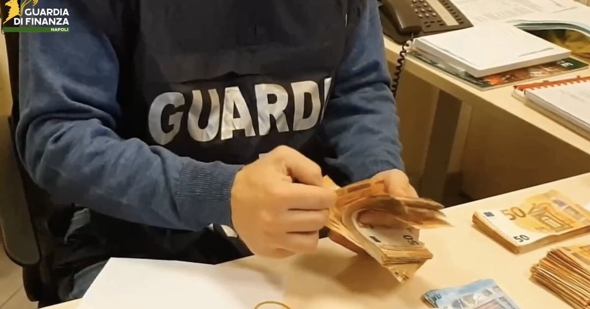 Il denaro sequestrato