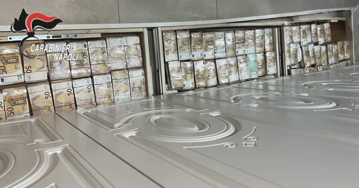 Parte del tesoro sequestrato