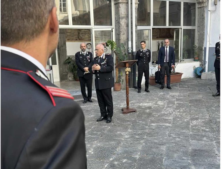 Il generale Castello fa tappa a Torre Annunziata, Castello di Cisterna e Napoli