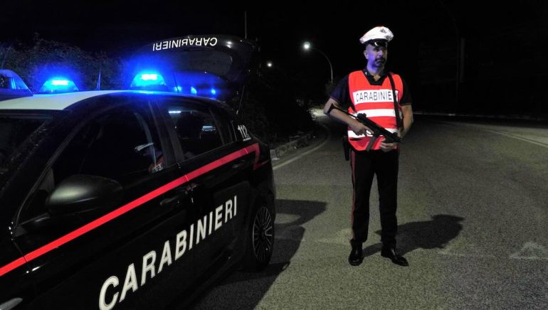 Controlli notturni a Santa Maria Capua Vetere: 4 denunce