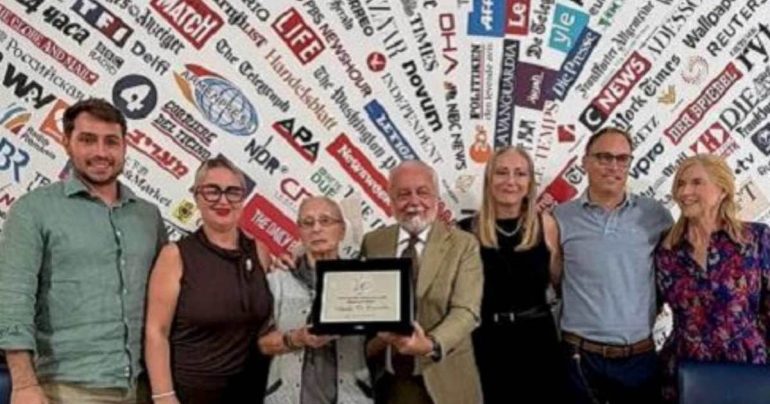 De Laurentiis premiato dalla Stampa Estera: «Premio alla Carriera» per il percorso con il Napoli