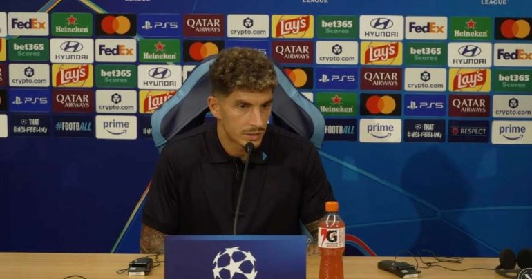 Di Lorenzo carica il Napoli: «Al minimo errore l’Arsenal punisce, dobbiamo fare una grande partita»