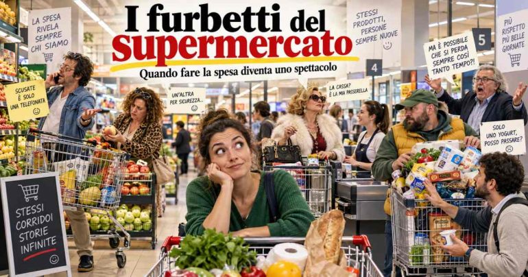 I furbetti del supermercato: quando fare la spesa diventa uno spettacolo