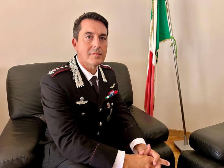 Il Colonnello Federico Scarabello assume il comando provinciale dei Carabinieri di Caserta