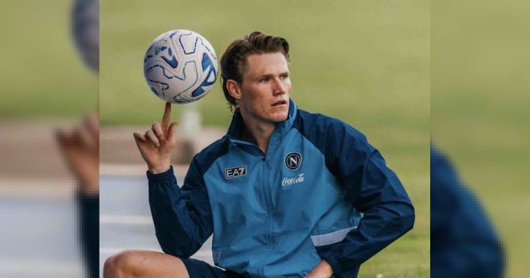 McTominay rassicura Napoli: «Ci vediamo presto, non ci metterò molto»