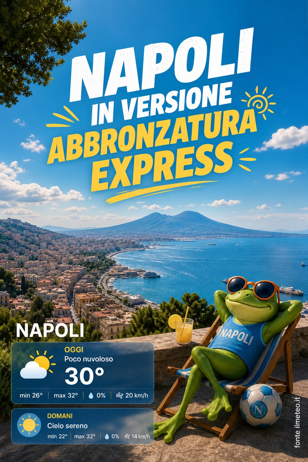 Storia meteo Napoli oggi e domani - 2 Settembre 2026