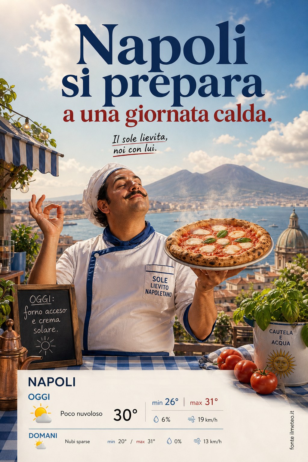 Storia meteo Napoli oggi e domani - 8 Settembre 2026