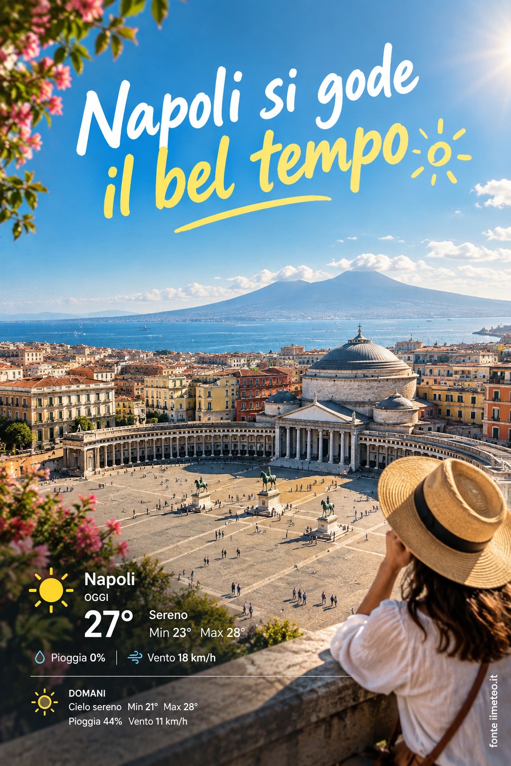Storia meteo Napoli oggi e domani - 16 Settembre 2026