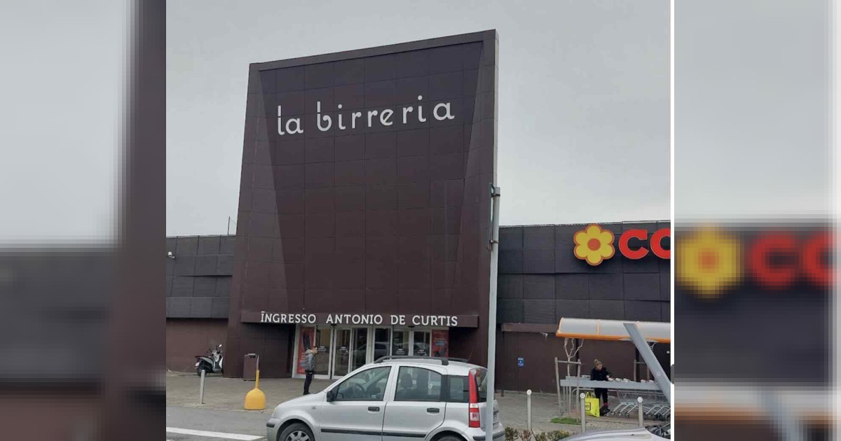 Il centro commerciale La Birreria