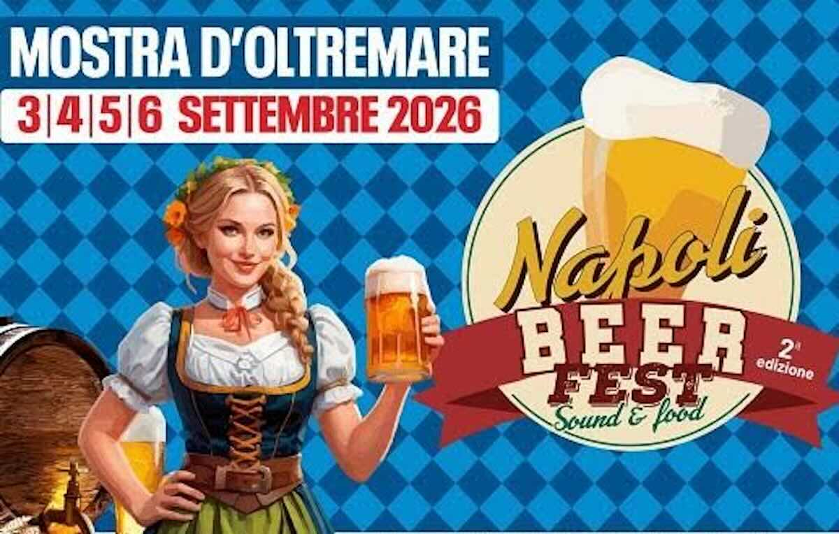Napoli Beer Fest: quattro serate tra birra artigianale, street food e musica live alla Mostra d’Oltremare