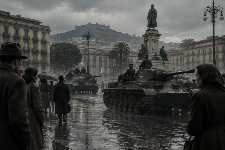 Napoli il 29 settembre 1943: pioggia, fuoco e la resistenza dal basso
