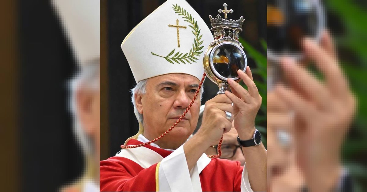 Il cardinale Domenico Battaglia