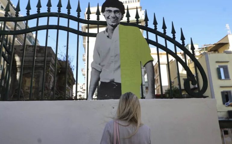Napoli, inaugurata installazione per rendere viva la memoria di Giancarlo Siani
