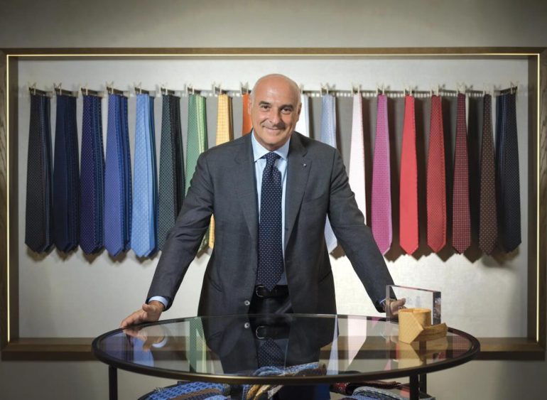 Maurizio Marinella: «Quella telefonata a sorpresa di Mina e le 400 cravatte al mese per Berlusconi»