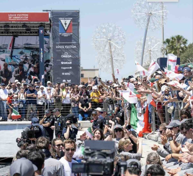 Napoli si prepara alla preregata dell’America’s Cup con un grande evento sul Lungomare Caracciolo