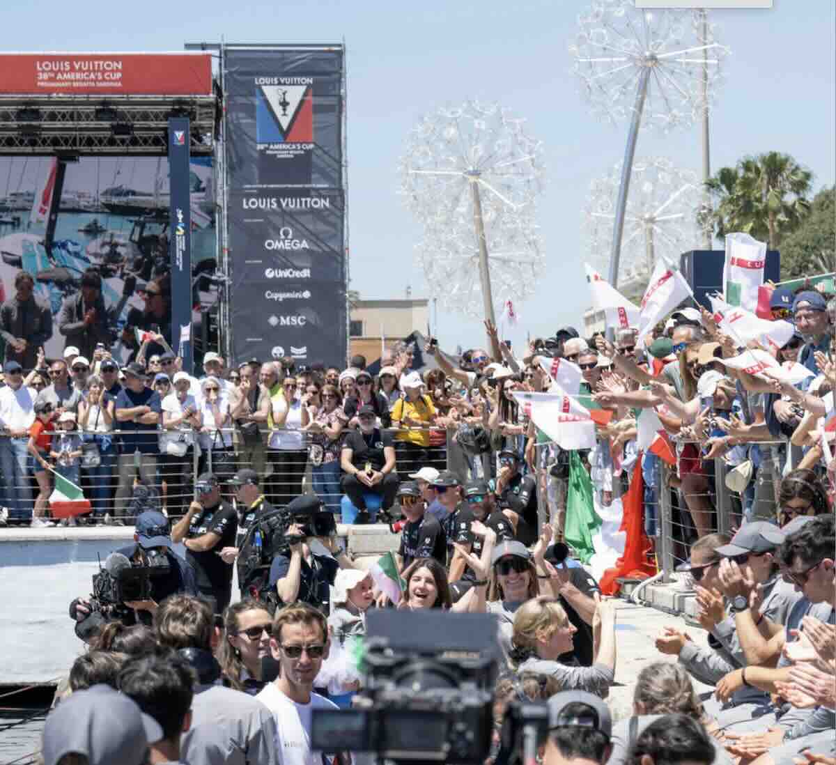 Napoli si prepara alla preregata dell'America's Cup con un grande evento sul Lungomare Caracciolo