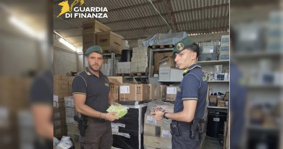 Pontecagnano, maxi sequestro di cosmetici contraffatti e tossici