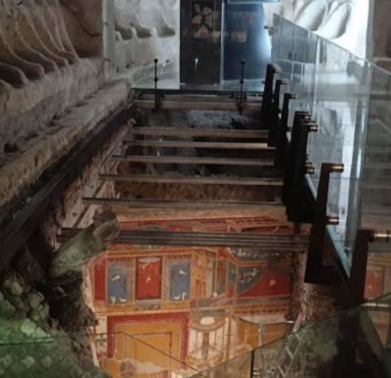 Positano apre al pubblico il nuovo scavo della Villa Romana con il progetto ‘cantiere trasparente’