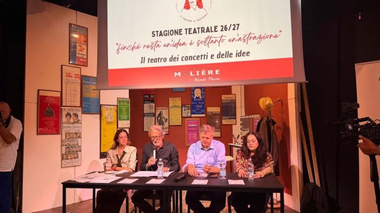 Pozzuoli apre la stagione 2026/2027 del Teatro Sala Molière