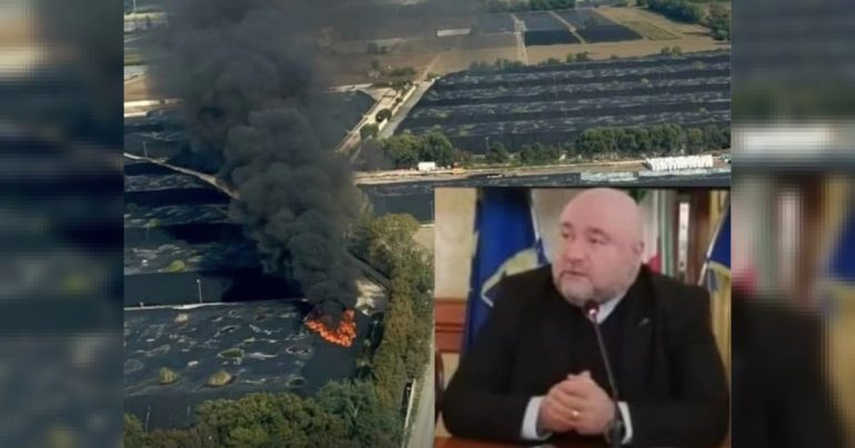 Roghi tossici a Giugliano, l’allarme del garante Saggiomo: «La salute non ha indirizzo»
