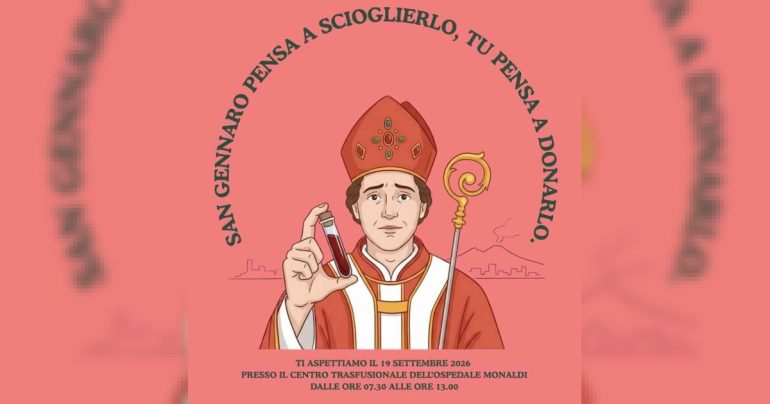 San Gennaro pensa a scioglierlo, tu pensa a donarlo: open day al Monaldi