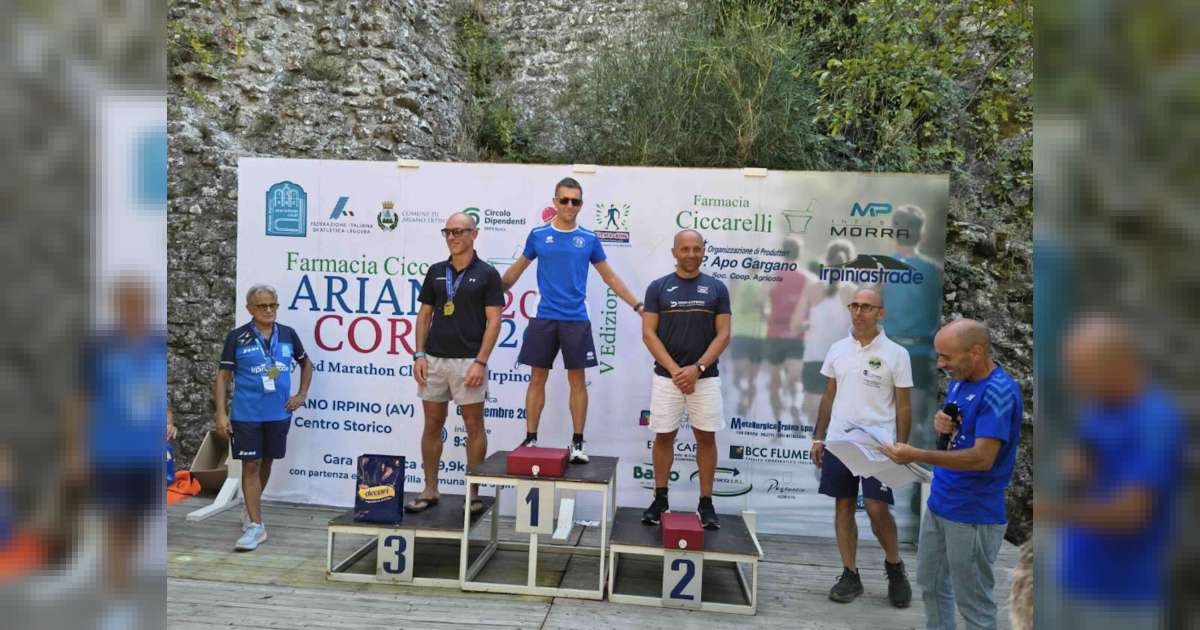 Gli atleti del Sannio runners