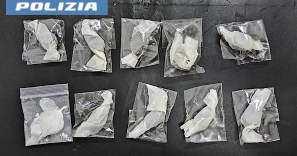 la droga sequestrata